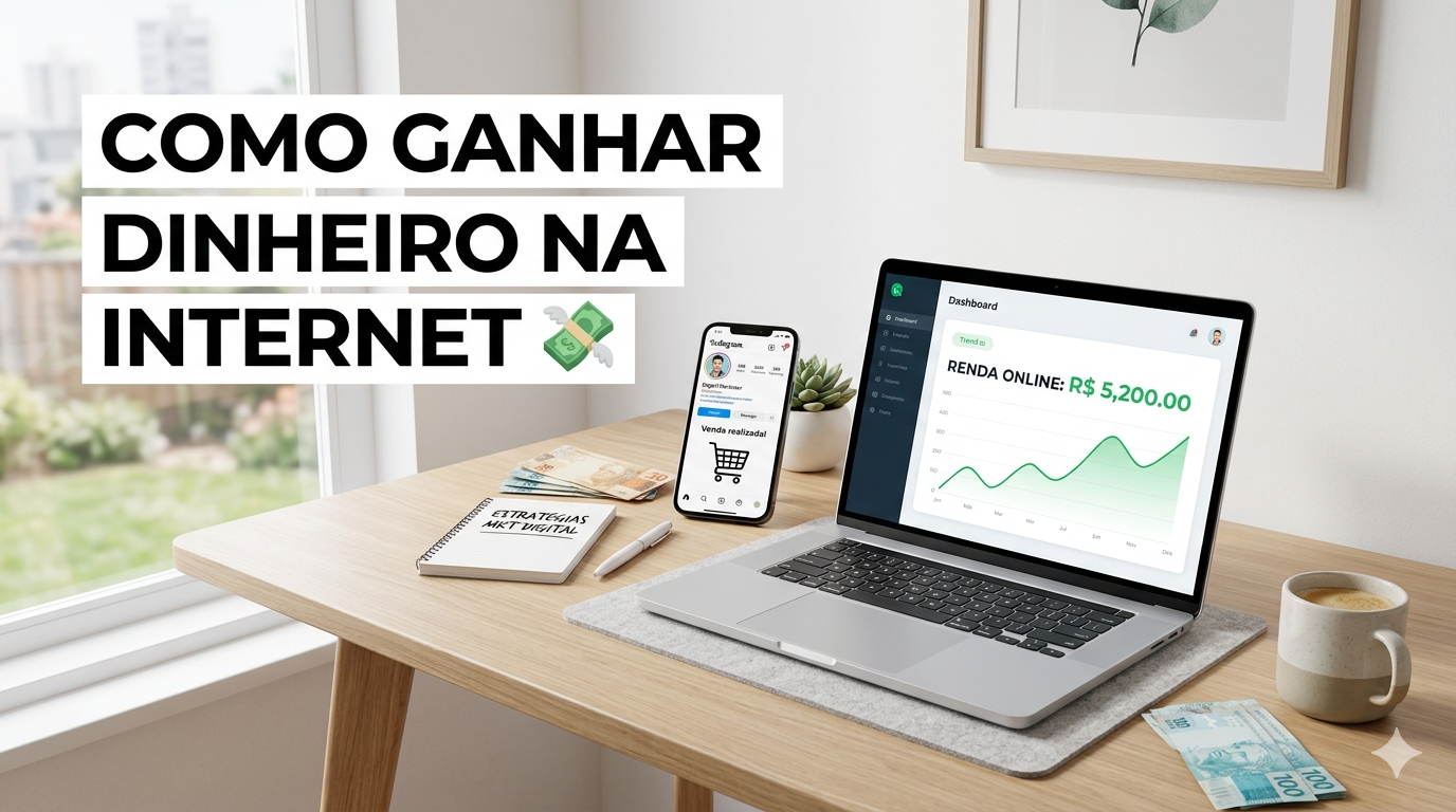 Como Ganhar Dinheiro Na Internet