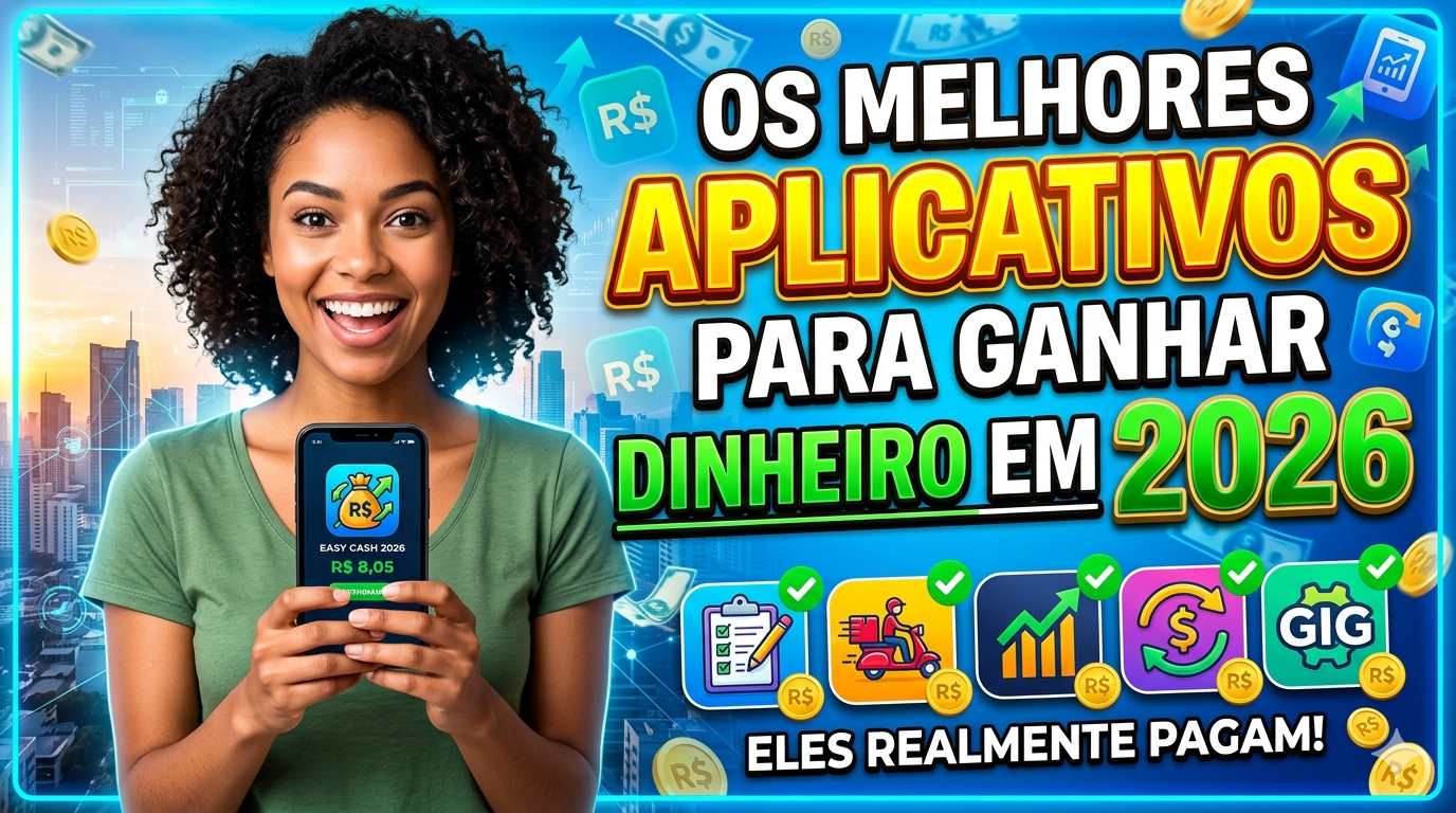 Os melhores aplicativos para ganhar dinheiro em 2026