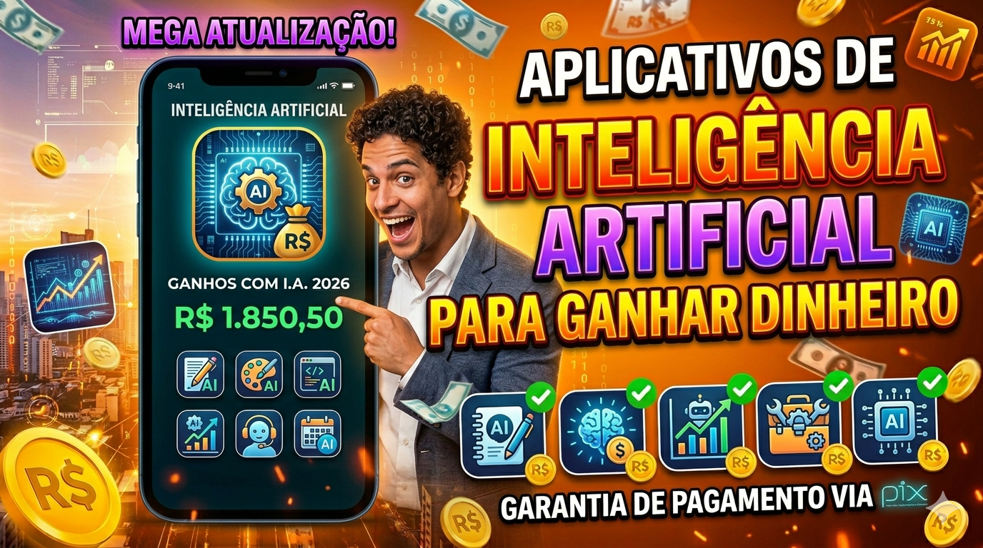 Aplicativos de inteligência artificial para ganhar dinheiro