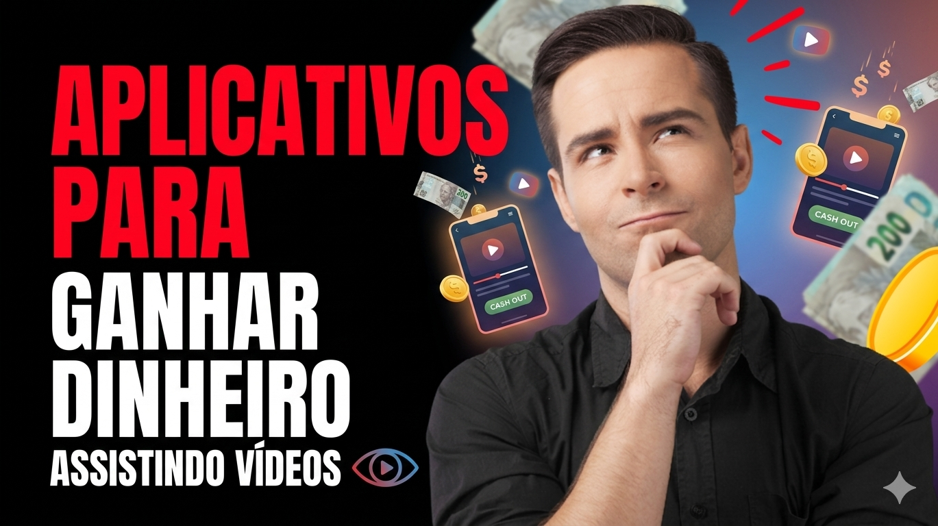 Aplicativos para ganhar dinheiro assistindo vídeos