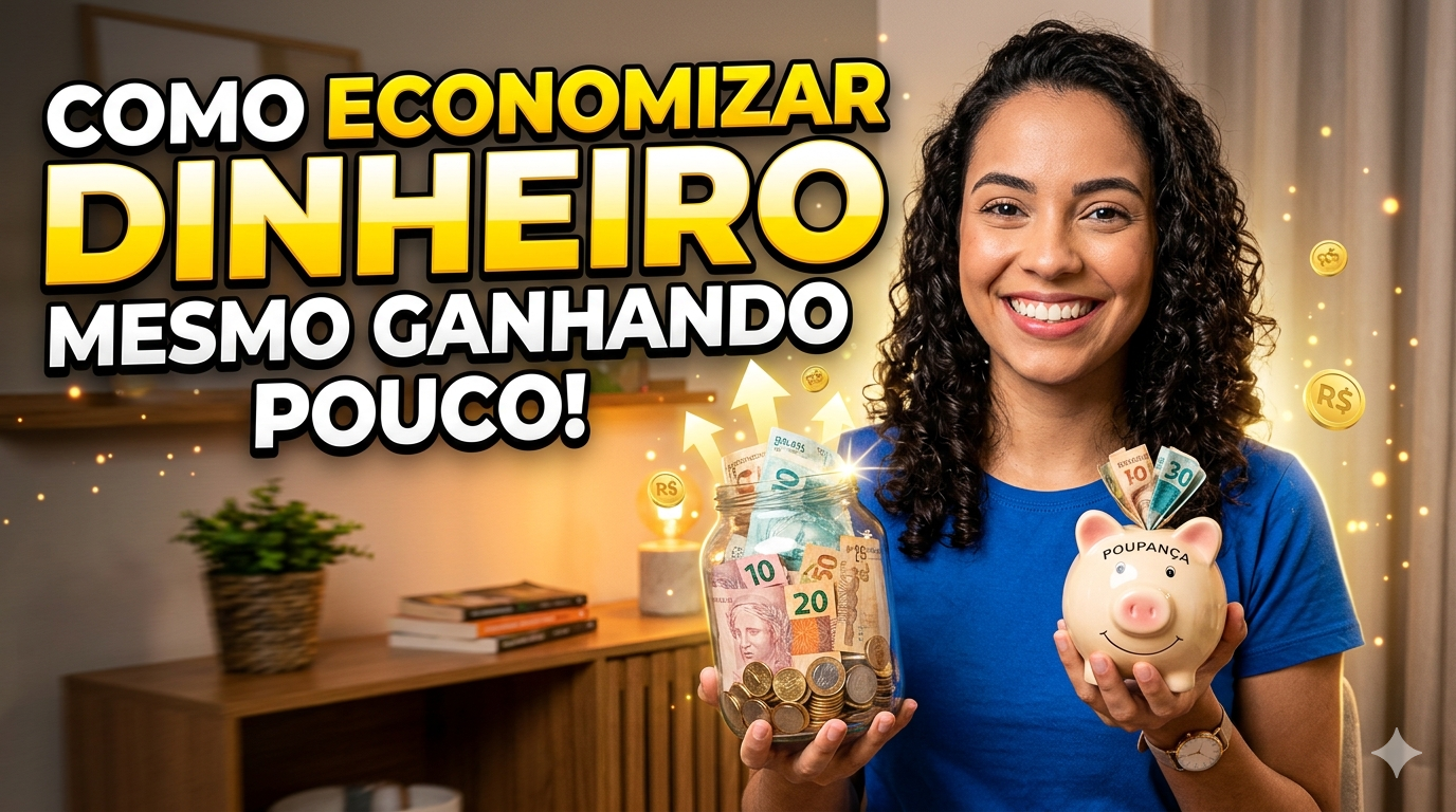 Como Economizar Dinheiro Mesmo Ganhando Pouco
